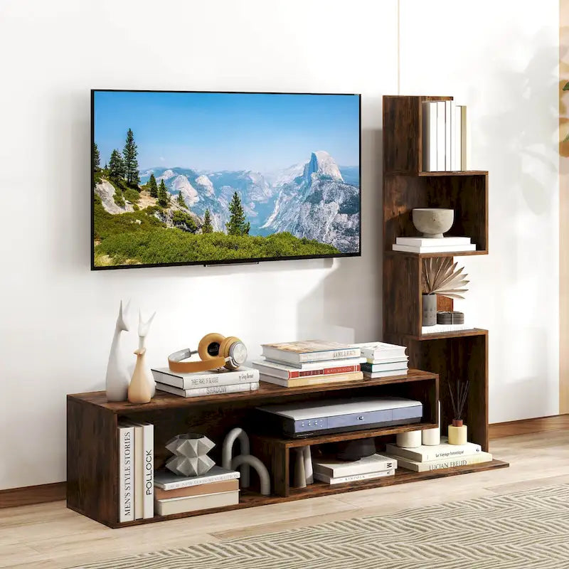 Cube TV Stand for TVs up to 50 Inches with Storage