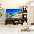 Mobile TV cubico per televisori fino a 50 pollici con spazio contenitore