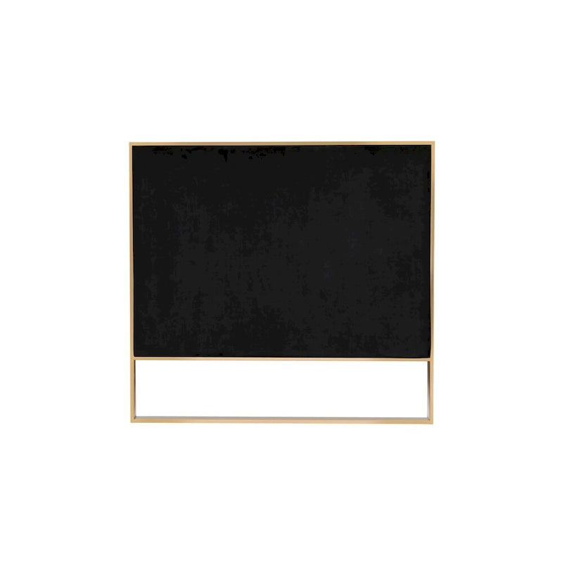 Velvet Sofa Rose Gold Frame with Vertical Channeling
