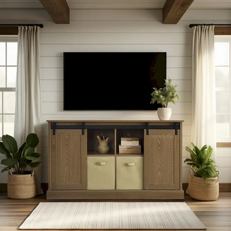 60 Inch TV Stand Console for TVs up to 64 inches