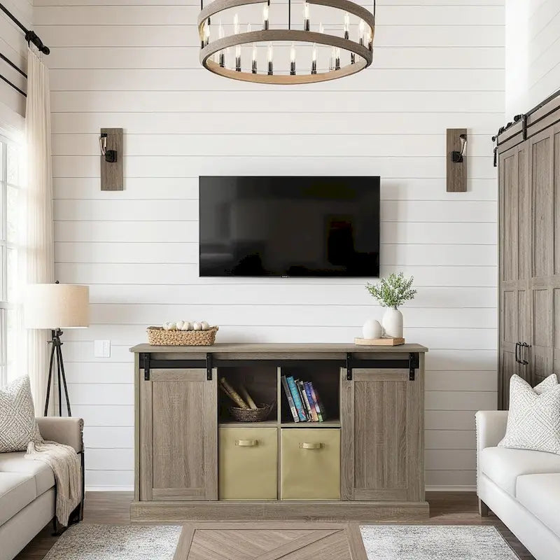 60 Inch TV Stand Console for TVs up to 64 inches