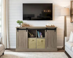 Bridgevine Home Lincoln Farmhouse 60 Inch TV Stand Console for TVs up to 64 inches