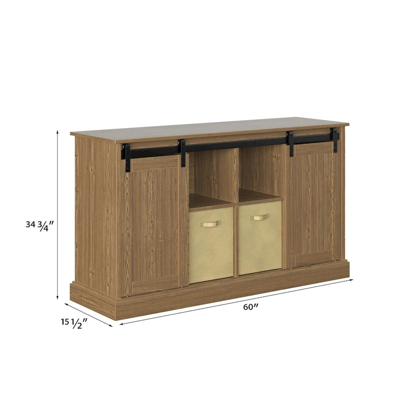 60 Inch TV Stand Console for TVs up to 64 inches