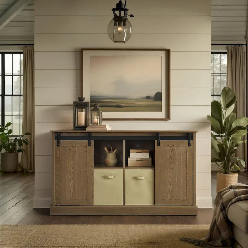 60 Inch TV Stand Console for TVs up to 64 inches