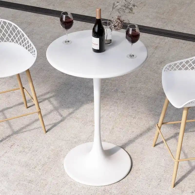 24 Inch Bistro Table Counter Height Weather Resistant
