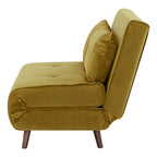 40 Inch Convertible Lounge Sleeper Chair with Pillows