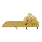 40 Inch Convertible Lounge Sleeper Chair with Pillows