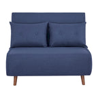 40 Inch Convertible Lounge Sleeper Chair with Pillows