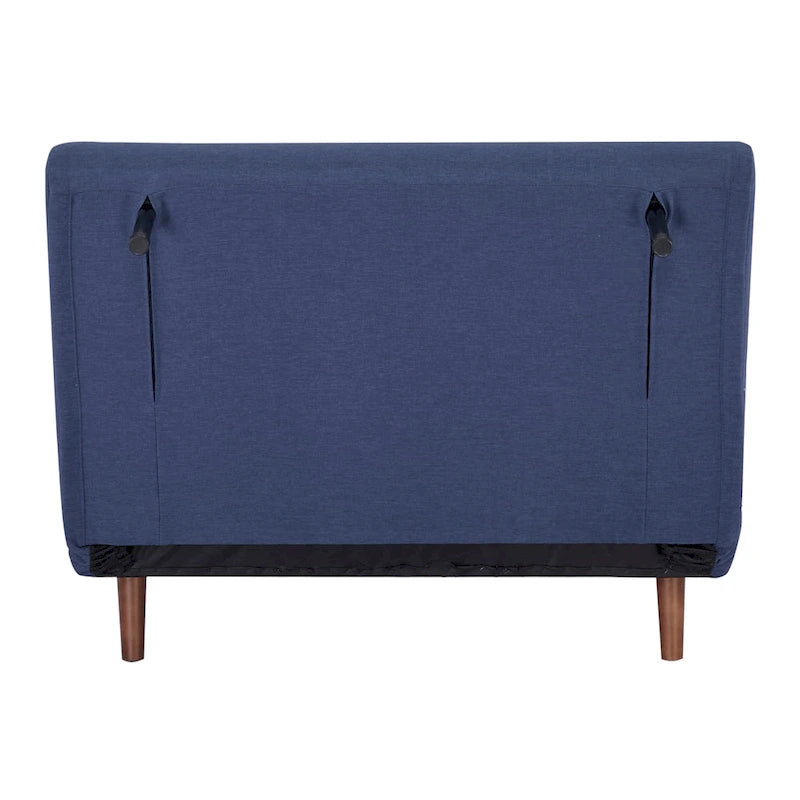 40 Inch Convertible Lounge Sleeper Chair with Pillows