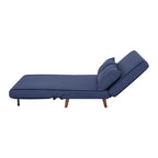 40 Inch Convertible Lounge Sleeper Chair with Pillows