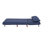 40 Inch Convertible Lounge Sleeper Chair with Pillows