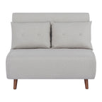 40 Inch Convertible Lounge Sleeper Chair with Pillows