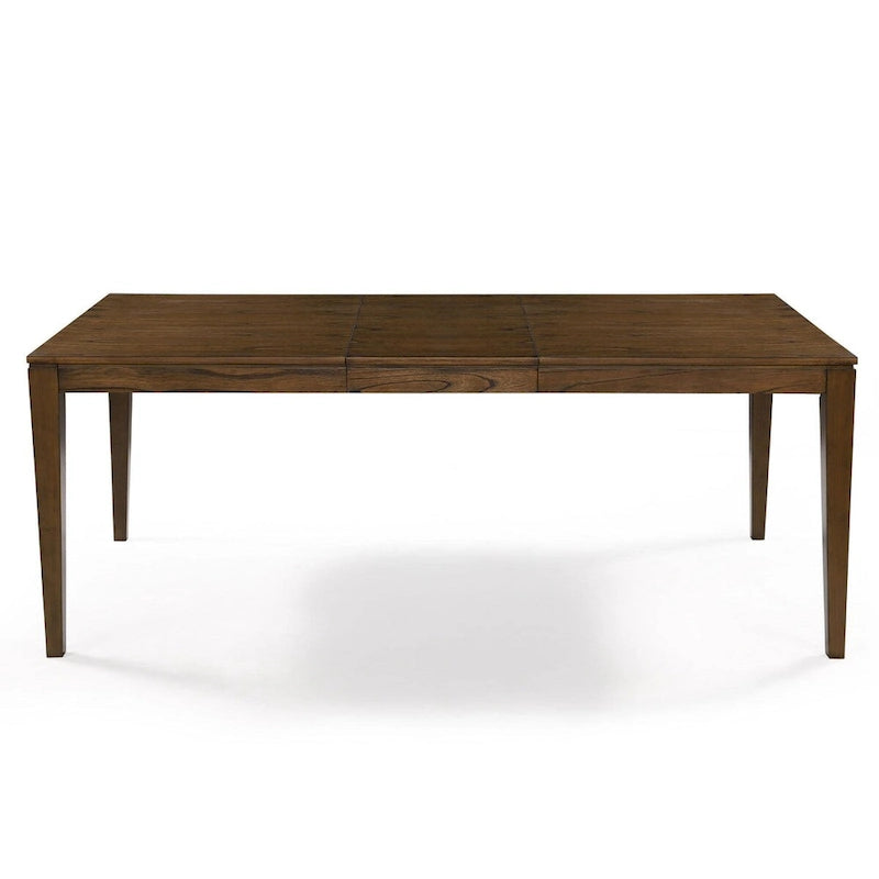Expandable Solid Wood Dining Table Seats 6 to 8 People