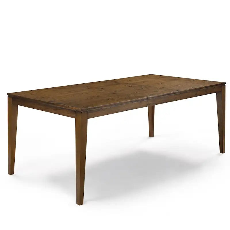 Expandable Solid Wood Dining Table Seats 6 to 8 People